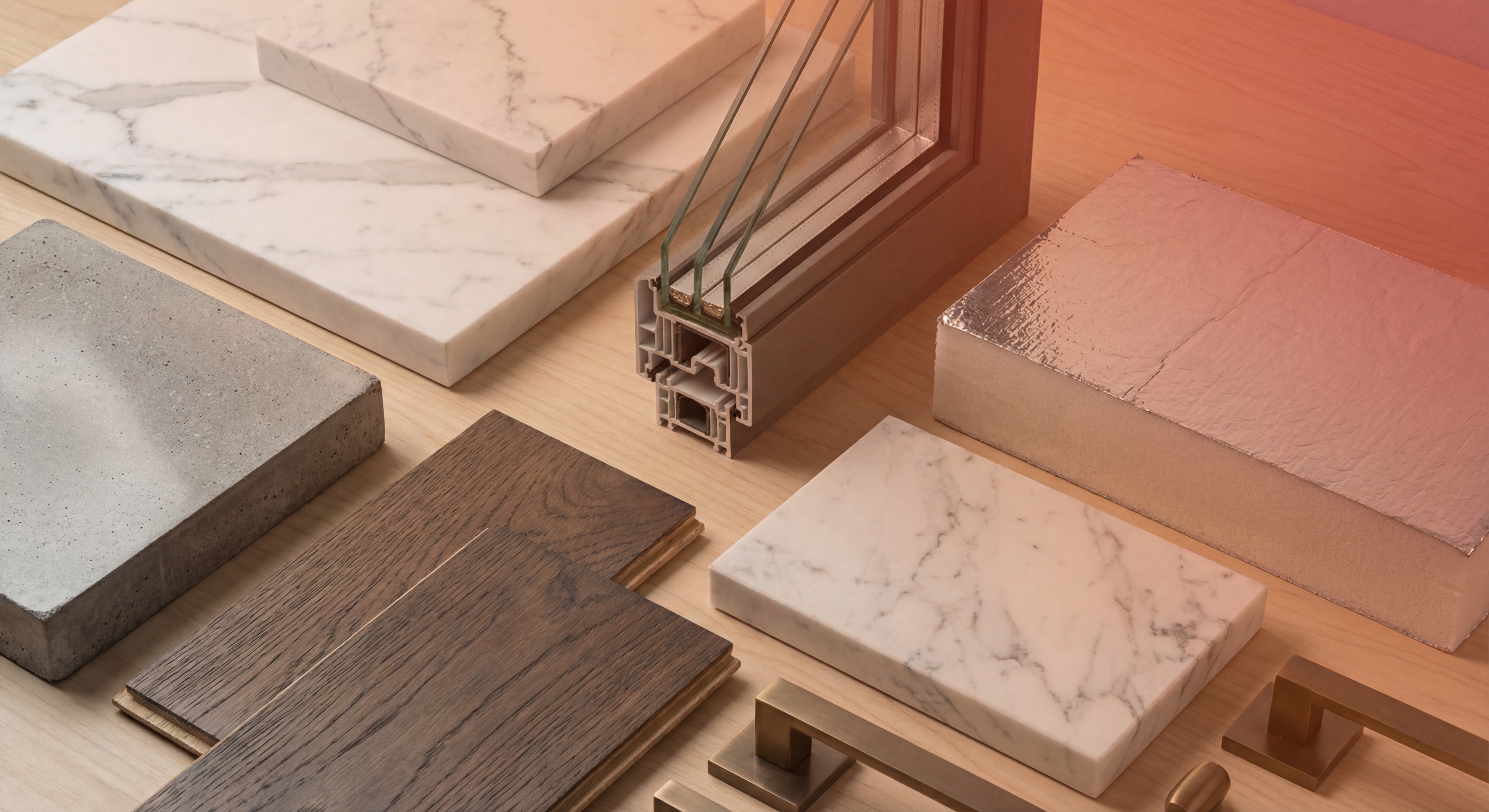 Premium materials surfaces and textures