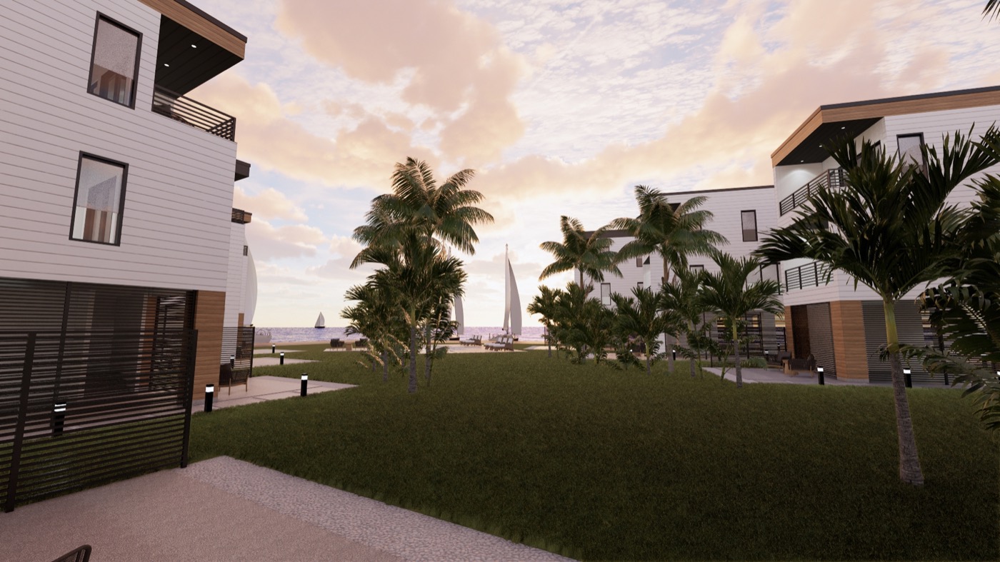 Serenity at Pearl Bay rear exterior